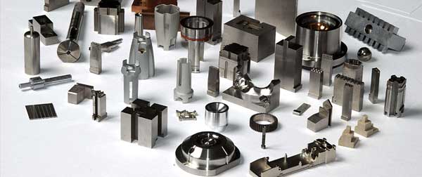 Precision machined metal components